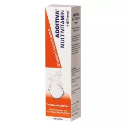 ADDITIVA Multivit.+Mineral Orange R efervescentna posuda, 20 kom