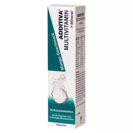 ADDITIVA Multivit.+Mineral Mango R šumeće tablete, 20 kom