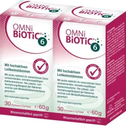 OMNI BiOTiC 6 prašak dvostruko pakiranje, 2X60 g