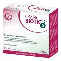 OMNI BiOTiC 6 prašak dvostruko pakiranje, 2X60 g