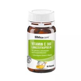 SOVITA CARE Vitamin C 300 dugotrajnih kapsula, 90 kom