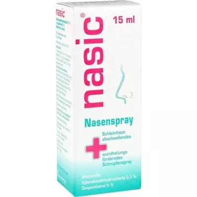 NASIC Sprej za nos, 15 ml