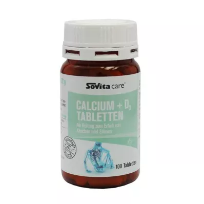 SOVITA CARE Kalcij+D3 tablete, 100 kom