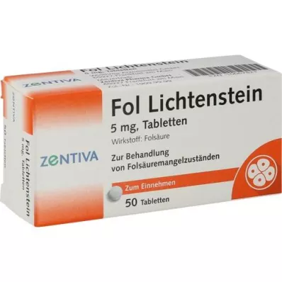 FOL Lichtenstein 5 mg tablete, 50 kom