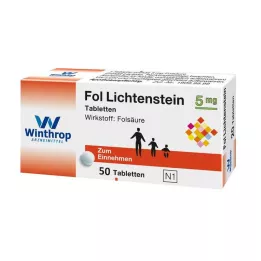 Fol Lichtenstein 5 mg tablete, 50 kom
