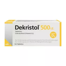 DEKRISTOL 500 IU tablete, 100 kom