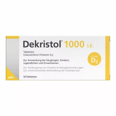 Dekristol 1.000 IU tablete, 50 kom