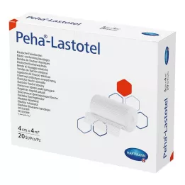 PEHA-LASTOTEL Fiksirajući zavoj 4 cmx4 m, 20 kom