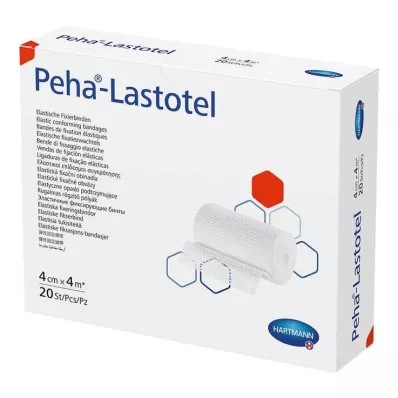 Peha-Lastotel fiksirajući zavoj 4 cm x 4 m, 20 komada
