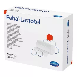 PEHA-LASTOTEL Fiksirajući zavoj 6 cmx4 m, 20 kom