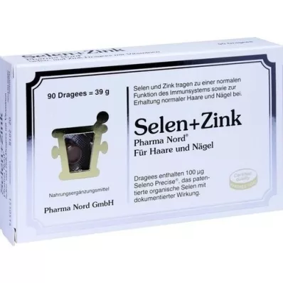 SELEN+ZINK Pharma Nord dražeje, 90 kom