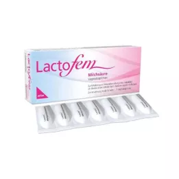 LACTOFEM Vaginalni čepići mliječne kiseline, 7 kom
