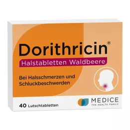 DORITHRICIN Pastile za grlo od šumskog voća, 40 kom