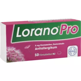 LORANOPRO 5 mg filmom obložene tablete, 50 kom