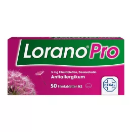 LORANOPRO 5 mg filmom obložene tablete, 50 kom