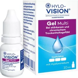 HYLO-VISION Gel multi kapi za oči, 10 ml