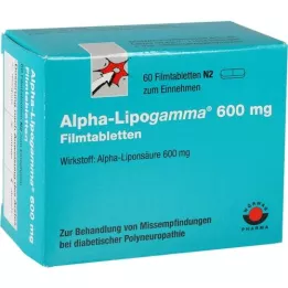 ALPHA-LIPOGAMMA 600 mg filmom obložene tablete, 60 kom