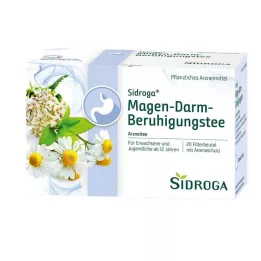 SIDROGA Filter vrećica čaja za umirenje gastrointestinalnog trakta, 20X2,0 g