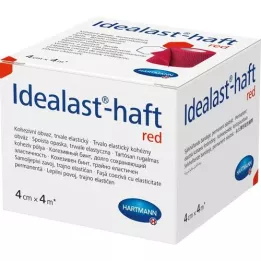 IDEALAST-zavoj u boji za dršku 4 cm x 4 m crveni, 1 kom