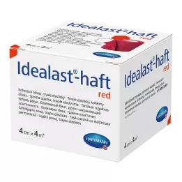 IDEALAST-zavoj u boji za dršku 4 cm x 4 m crveni, 1 kom