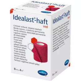 IDEALAST-zavoj u boji za dršku 8 cmx4 m crveni, 1 kom