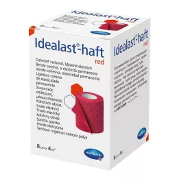 IDEALAST-zavoj u boji za dršku 8 cmx4 m crveni, 1 kom