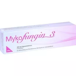 MYKOFUNGIN 3 tablete za rodnicu 200 mg, 3 kom