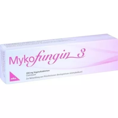 MYKOFUNGIN 3 tablete za rodnicu 200 mg, 3 kom