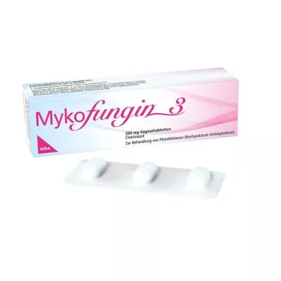 Mykofungin 3 vaginalne tablete 200 mg, 3 kom Mykofungin 3 vaginalne tablete 200 mg, 3 kom