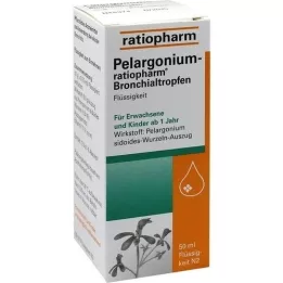 PELARGONIUM-RATIOPHARM Kapi za bronhije, 50 ml