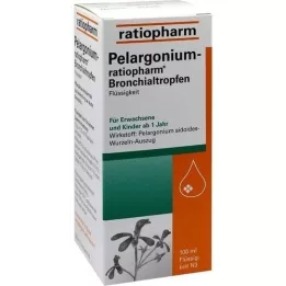 PELARGONIUM-RATIOPHARM Kapi za bronhije, 100 ml