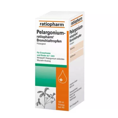 Pelargonium ratiopharm kapi za bronhije, 100 ml Pelargonium ratiopharm kapi za bronhije, 100 ml
