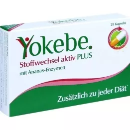 YOKEBE Plus metabolism active kapsule, 28 kom