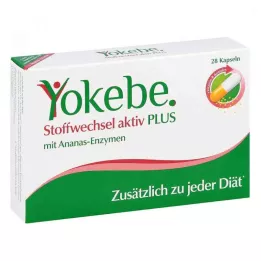 YOKEBE Plus metabolism active kapsule, 28 kom