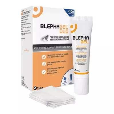 BLEPHAGEL Duo 30 g + jastučići, 1 str BLEPHAGEL Duo 30 g + jastučići, 1 str