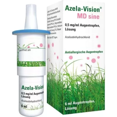 AZELA-Vision MD sine 0,5 mg/ml kapi za oko, 6 ml