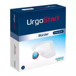 URGOSTART Obrub 8x8 cm pjenasta obloga za rane, 10 kom