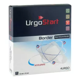 URGOSTART Obrub 12x12 cm pjenasta obloga za rane, 10 kom