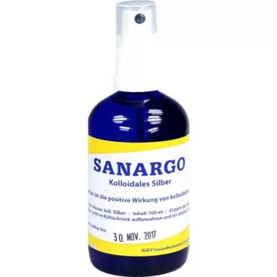 SANARGO bočica s raspršivačem koloidnog srebra, 100 ml