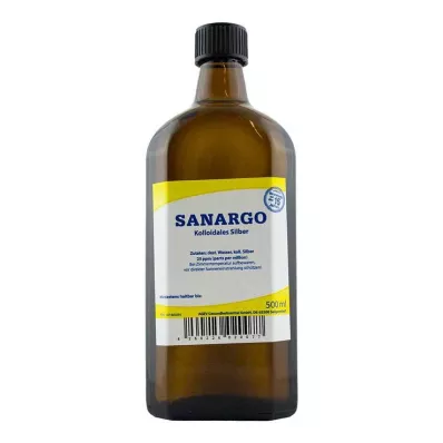Sanargo bočice od koloidnog srebra, 500 ml