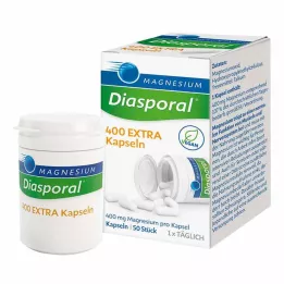 MAGNESIUM DIASPORAL 400 dodatnih kapsula, 50 komada