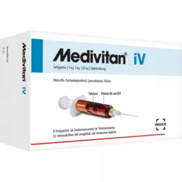 MEDIVITAN iV otopina za injekciju u štrcaljki s dvije komore, 8 kom