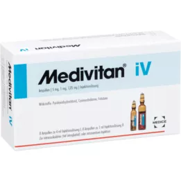 MEDIVITAN iV injekcijska otopina u parovima ampera, 8 kom