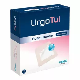 URGOTÜL Foam Border 8x8 cm zavoj, 10 kom