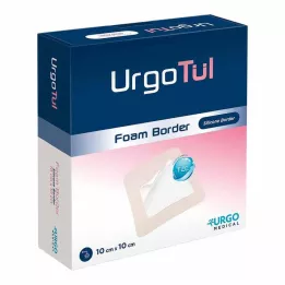 URGOTÜL Foam Border 10x10 cm zavoj, 10 kom