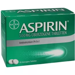 ASPIRIN 500 mg obložene tablete, 40 kom