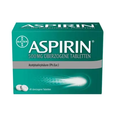 Aspirin 500 mg obložene tablete, 40 kom Aspirin 500 mg obložene tablete, 40 kom