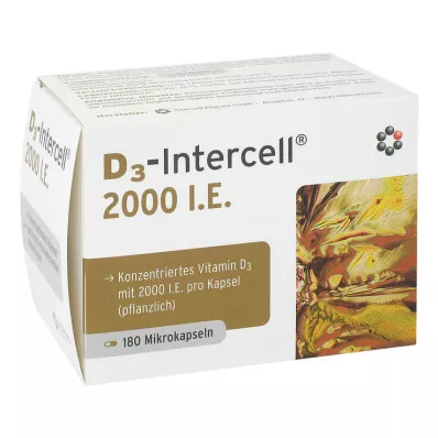 D3-Intercell 2000 IU kapsule, 180 kom D3-Intercell 2000 IU kapsule, 180 kom