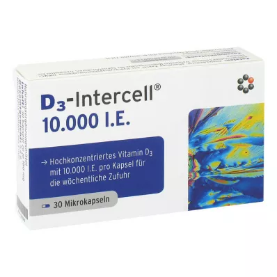 D3-Intercell 10000 IU kapsule, 30 kom
