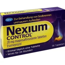 NEXIUM Control 20 mg gastrorezistentne tablete, 14 kom
